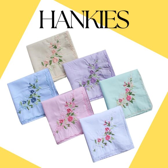 Vintage Handkerchiefs - Picture 1 of 1